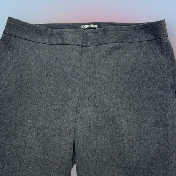 EXPRESS Women’s 6 Charcoal Gray COLUMNIST Bootcut Pant - Picture 1 of 4